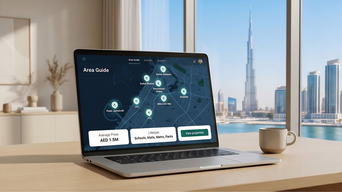 Dubai community planning and districts